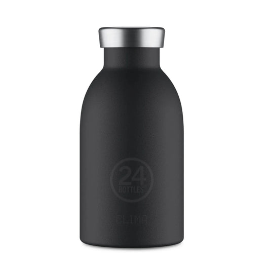 24Bottles Thermos bottle Clima - Tuxedo Black (330 ml)