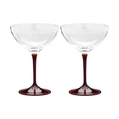 Anna + Nina Set čaša za šampanjac - Love