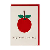Archivist Apple Greeting Card