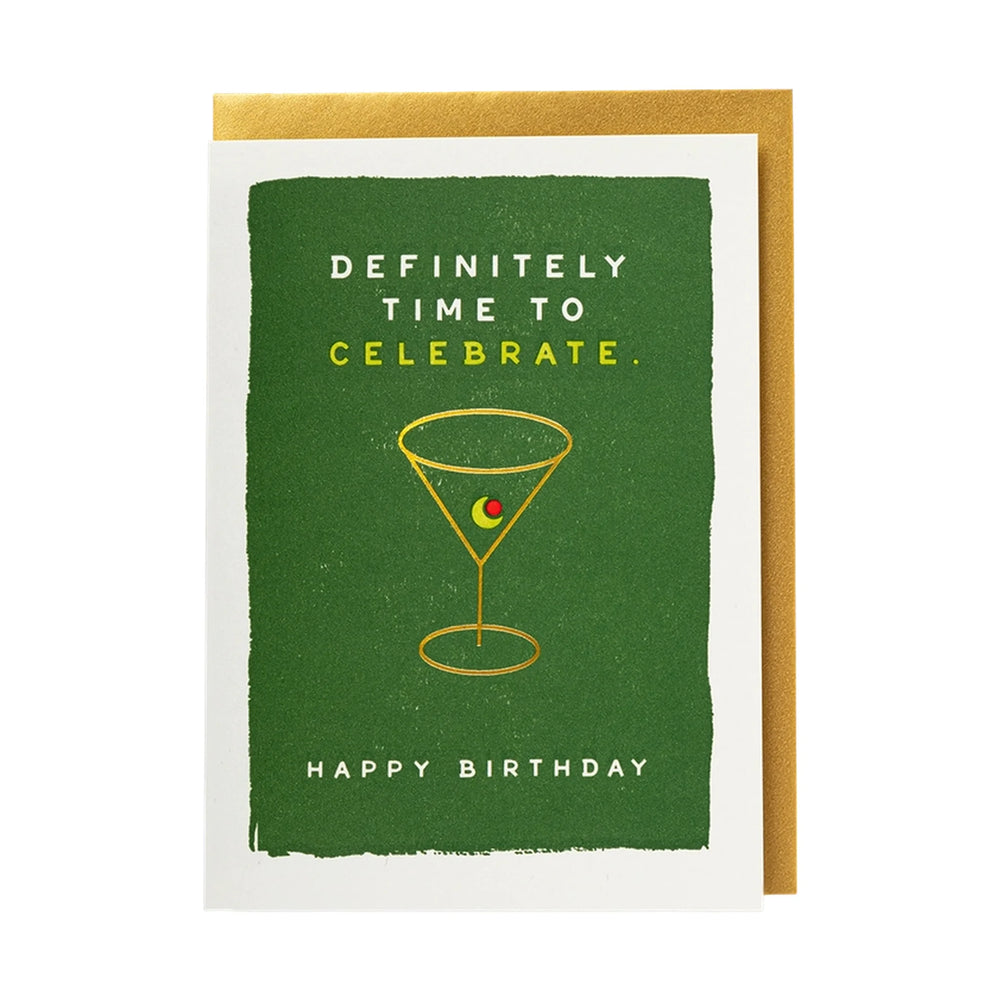 Archivist Čestitka Martini Birthday