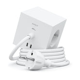 Avolt Square 1 Opal White USB-C - 1.8 m