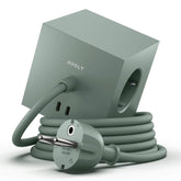 Avolt Square 1 Oak Green USB-C - 1.8 m
