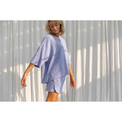 Bongusta Naram Gym kratke hlače Lavender Blue