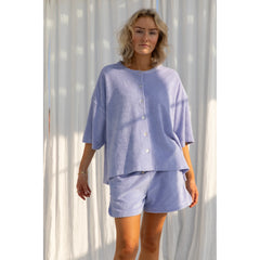 Bongusta Naram Gym kratke hlače Lavender Blue