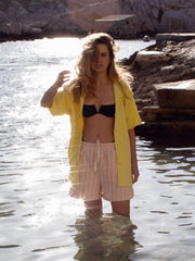 Bongusta Naram Košulja Pristine & Neon Yellow