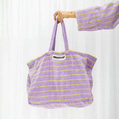 Bongusta Naram Velika torba Lilac & Neon Yellow