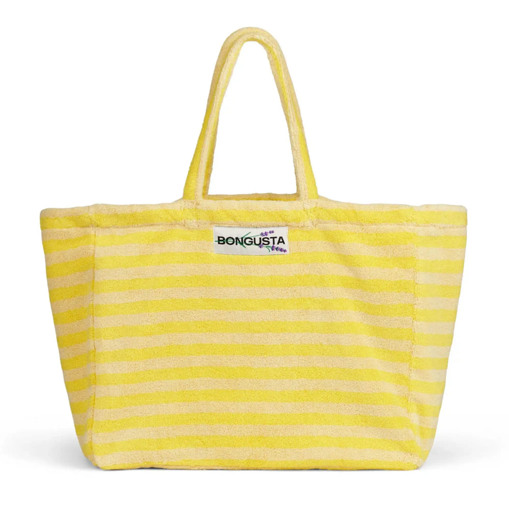 Bongusta Naram Velika torba Pristine & Neon Yellow