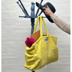 Bongusta Naram Velika torba Pristine & Neon Yellow