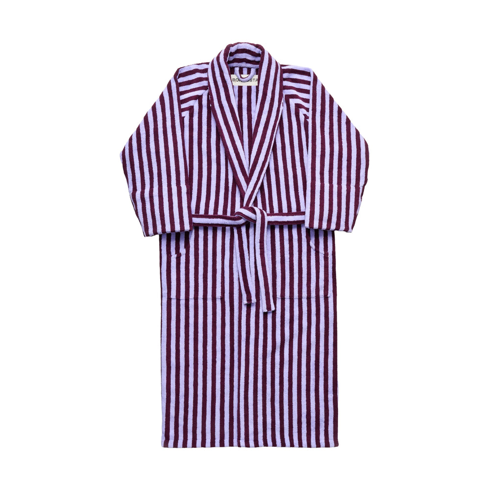 Bongusta Pamučni Kućni ogrtač - Wine & Lavender