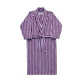 Bongusta Pamučni Kućni ogrtač - Wine & Lavender