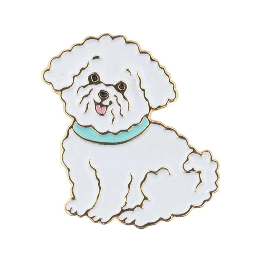 Coucou Suzette Bichon Brooch