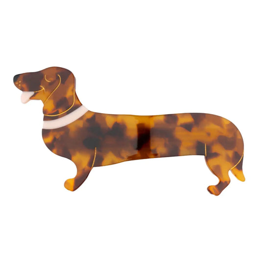 Coucou Suzette French Barrette Dachshund Hairpin
