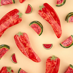 Coucou Suzette Kopča za kosu Chili Pepper