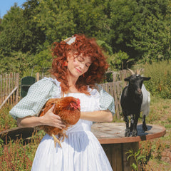 Coucou Suzette Kopča za kosu Rabbit