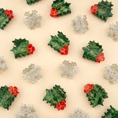 Coucou Suzette Mini kopča za kosu Snowflake