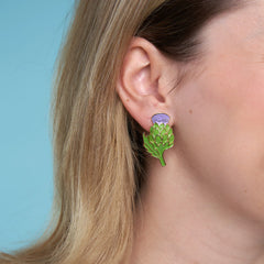 Coucou Suzette Naušnice Artichoke