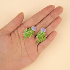 Coucou Suzette Naušnice Artichoke