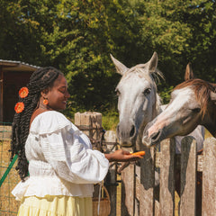Coucou Suzette Naušnice Dahlia