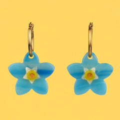 Coucou Suzette Naušnice Forget me not - nakit
