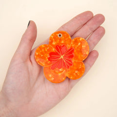 Coucou Suzette Nasturtium - džepno ogledalo