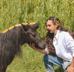Coucou Suzette Španga za kosu Asparagus