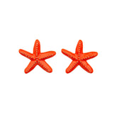 Coucou Suzette Naušnice Metal Starfish