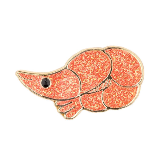 Coucou Suzette Brooch Shrimp