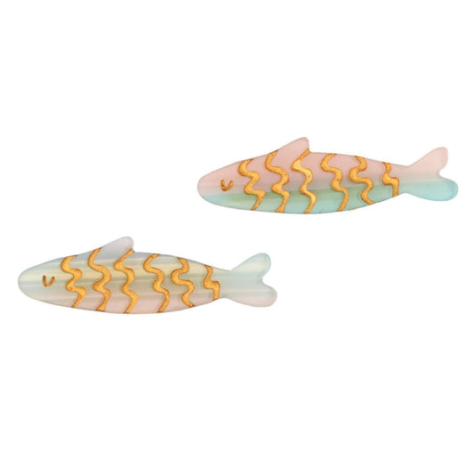 Coucou Suzette Hair clips Sardines - 2 pcs