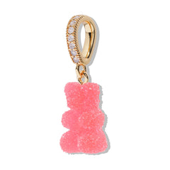 Crystal Haze Nostalgia bear Fizzy Pave privjesak - Cherry | SHARENO