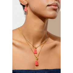 Nostalgia bear Fizzy Pave privjesak - Cherry brenda Crystal Haze