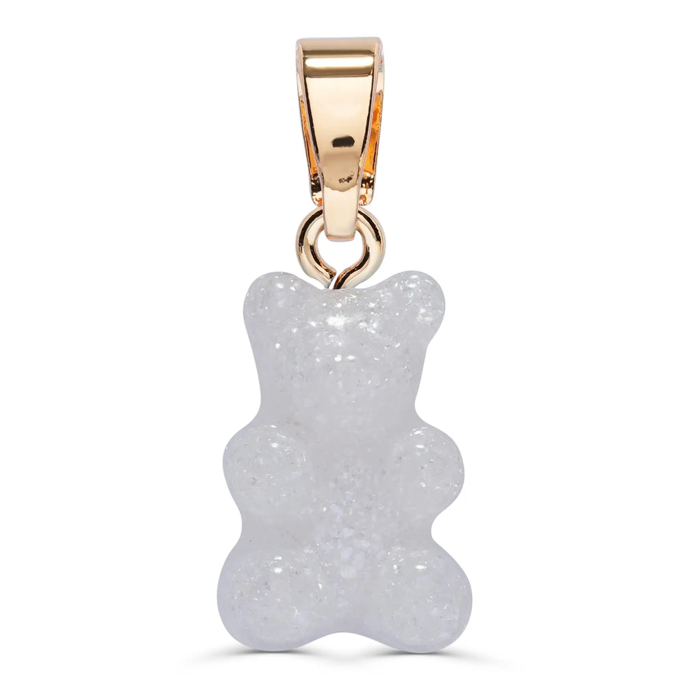 Crystal Haze Nostalgia bear privjesak - Glittery