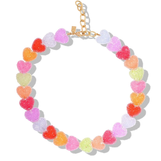 Crystal Haze Ogrlica Jelly Heart