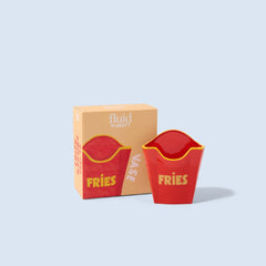Fluid Market Fries Ceramic Vase - in its packaging