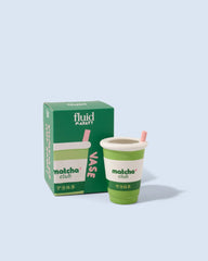 Fluid Market Matcha Ceramic Vase - in its packaging