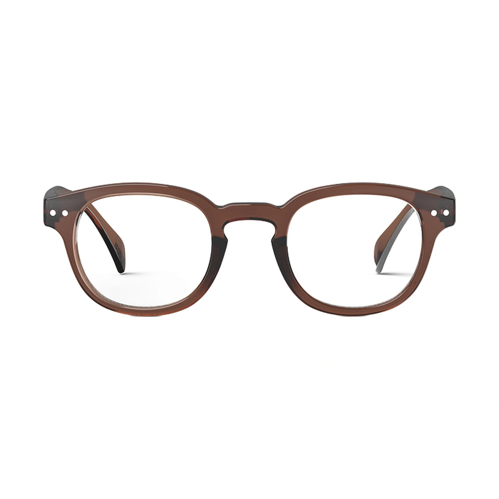 IZIPIZI #C Dark Expresso Reading Glasses