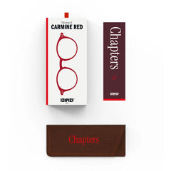 IZIPIZI #D READING CHAPTERS Carmine Red