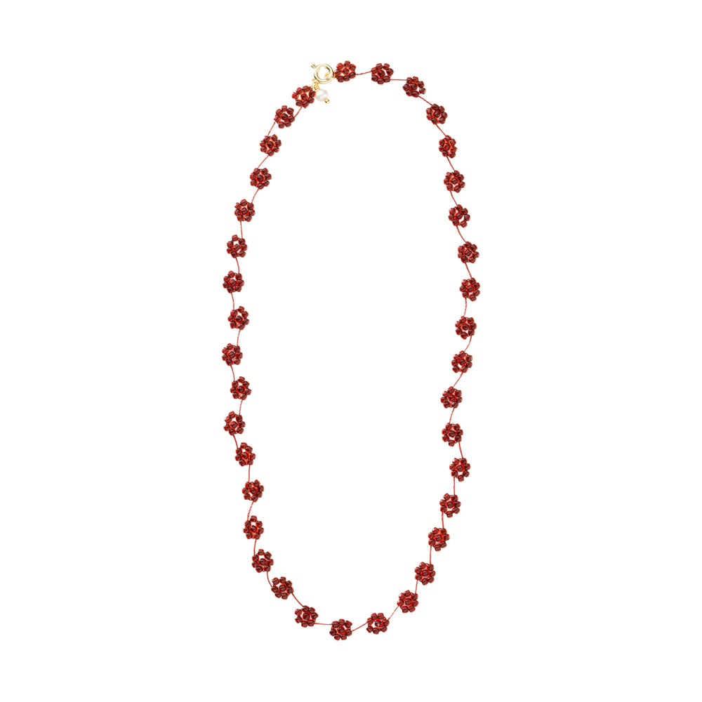Labro Ogrlica Fiori - Amber