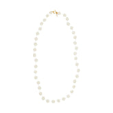 Labro Necklace Fiori - White