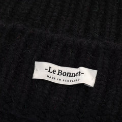 Le Bonnet Pletena kapa Onyx