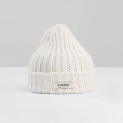 Le Bonnet Pletena kapa Snow - 100% vuna