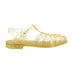 Medusa Jelly Water Sandals - Gold Glitter