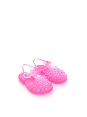 Meduse Pink Glitter Kids Jelly Water Sandals