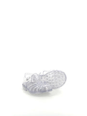 Meduse Silver Glitter Kids Jelly Water Sandals