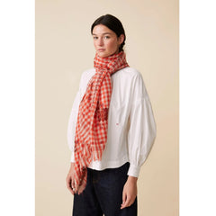 Moismont Vuneni šal N°693 Flowers Poppy Red