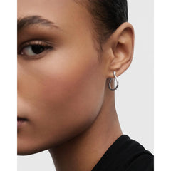 PDPAOLA Air mini naušnice - srebrne