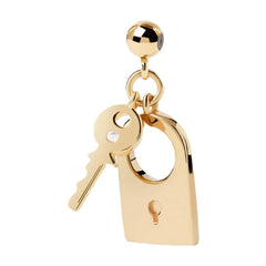 PDPAOLA Charm privjesak Padlock & key