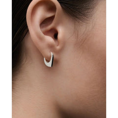 PDPAOLA Naušnice Oda - srebrne