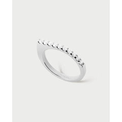 PDPAOLA Prsten Gloss - srebrni