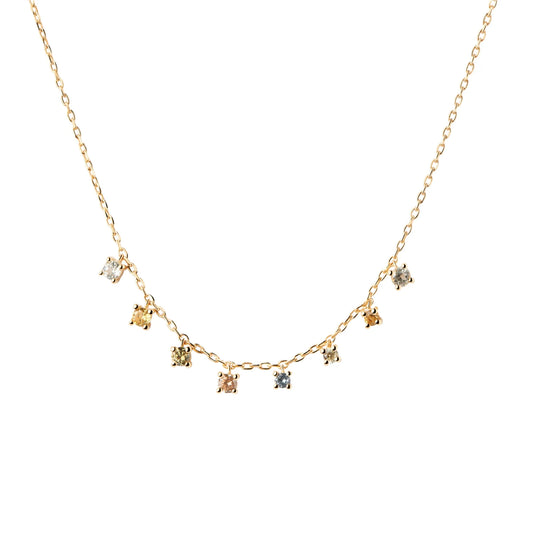 PDPAOLA Rainbow Salsa necklace
