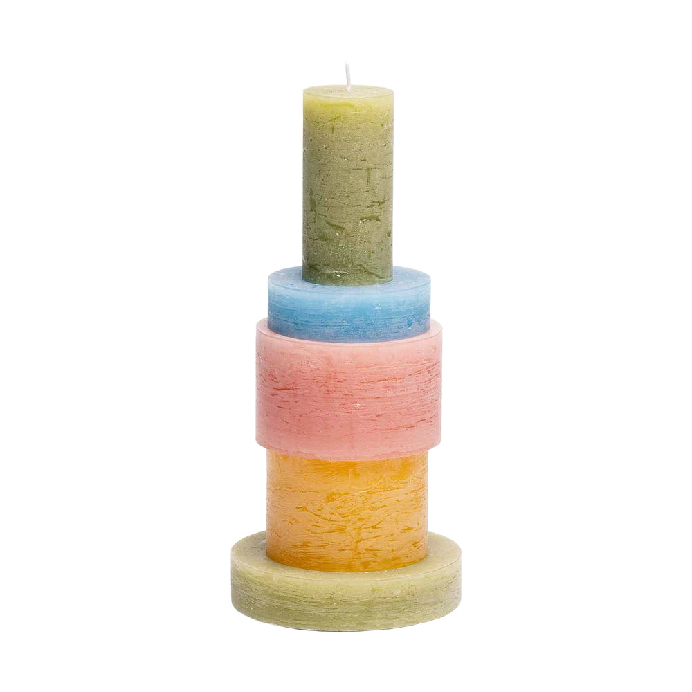 Stan Editions Svijeća Stack 03 - Pink & Yellow